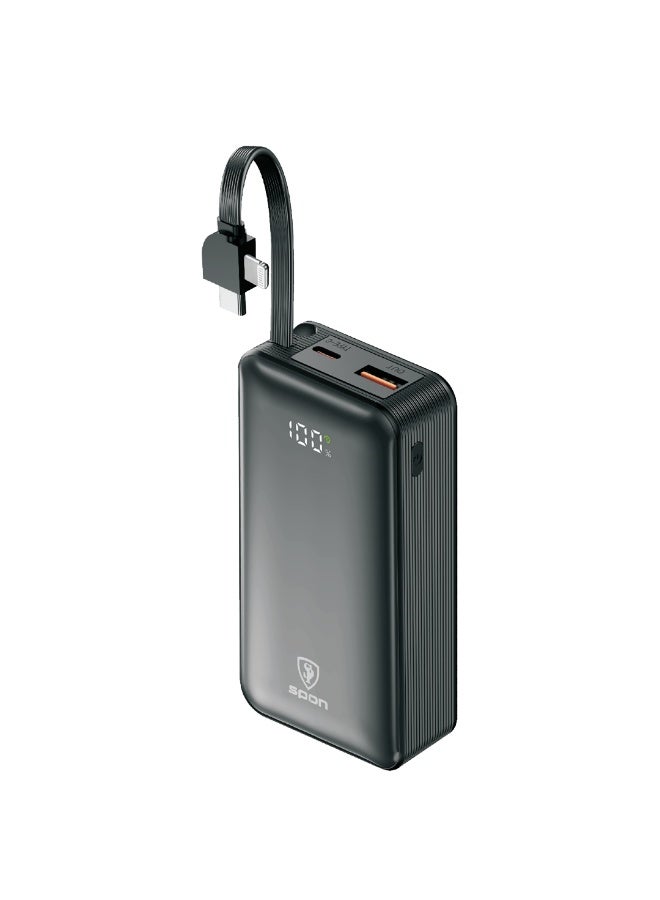 SPON Portable charger with built-in 10000 charger - Image 1